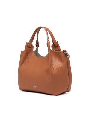 Brown grain leather maxi Dua bag GIANNI CHIARINI | BS9719RNGDBL13857